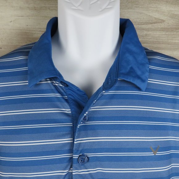 Callaway* Men's Short Sleeve Polo Golf Moisture Wicking Pullover Shirt~ Size XL - Picture 4 of 14